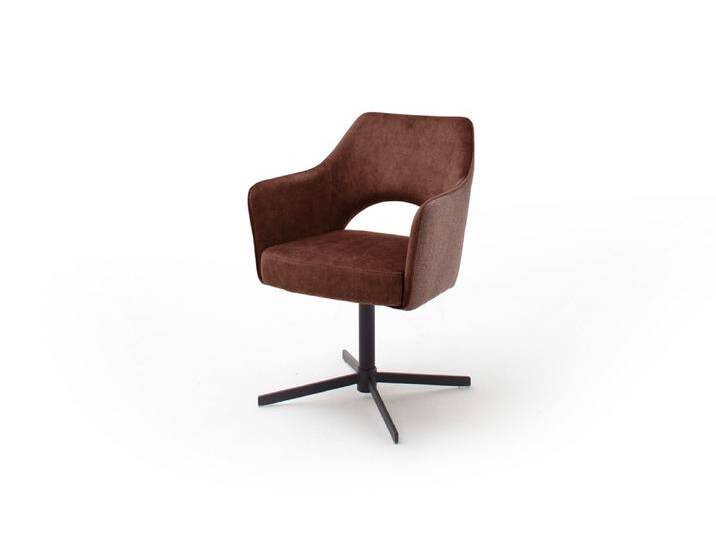 MCA Valletta Polsterstuhl mit Armlehne drehbar Metall/Webstoff MCA Valletta Polsterstuhl mit Armlehne drehbar Metall/Webstoff von MCA-furniture