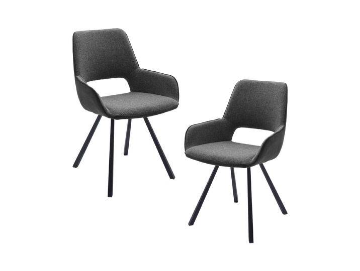 MCA furniture 4-Fuß-Stuhl Parana II 2er-Set Bezug außen Feingewebe innen Flachgewebe Gestell eckig drehbar anthrazit Art.Nr. P24A81CH Farbe charcoal MCA furniture 4-Fuß-Stuhl Parana II 2er-Set Bezug außen Feingewebe innen Flachgewebe Gestell eckig drehbar anthrazit Art.Nr. P24A81CH Farbe charcoal von MCA-furniture