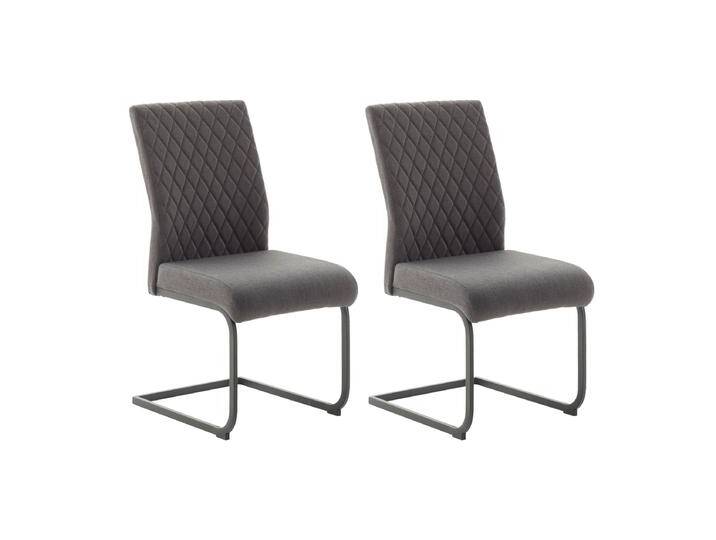 MCA furniture Asti Esszimmerstuhl mit Griff im 2er Set Gestell matt schwarz Bezug aus Feingewebe in Anthrazit MCA furniture Asti Esszimmerstuhl mit Griff im 2er Set Gestell matt schwarz Bezug aus Feingewebe in Anthrazit von MCA-furniture