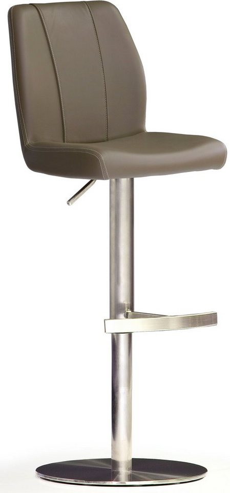 MCA furniture Bistrostuhl BARBECOOL Barhocker Bistrostuhl Tresenhocker, mit Rückenlehne,Bodenplatte rund, 360° drehbar, Sitzhöhe von 56-81 cm MCA furniture Bistrostuhl BARBECOOL Barhocker Bistrostuhl Tresenhocker, mit Rückenlehne,Bodenplatte rund, 360° drehbar, Sitzhöhe von 56-81 cm von MCA furniture