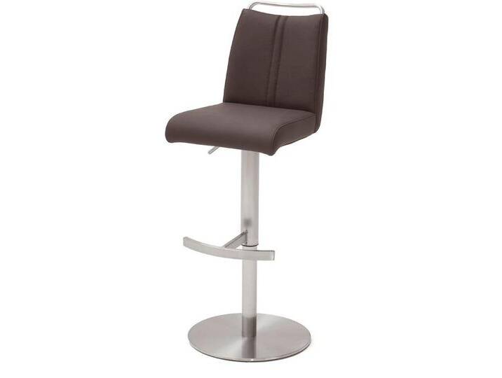 MCA furniture Bistrostuhl GIULIA, braun, Leder von MCA-furniture
