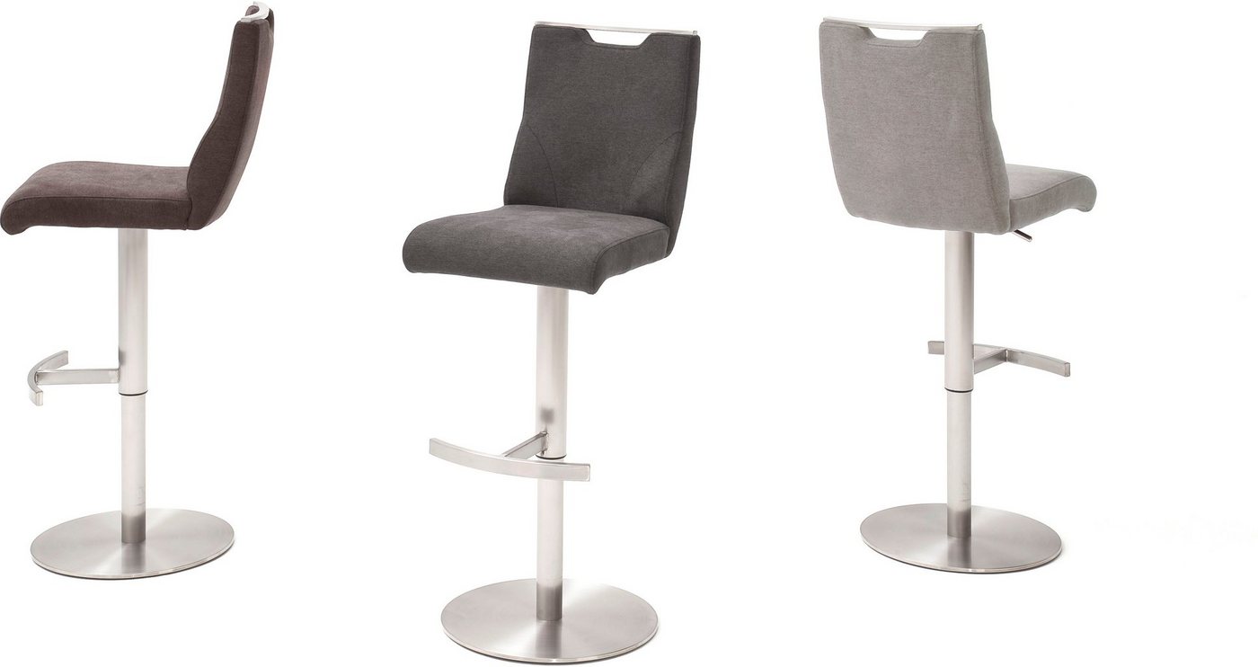 MCA furniture Bistrostuhl GIULIA Barstuhl Tresenstuhl Tresenhocker, Barhocker,Bistrohocker,Barstuhl,drehbar,Sitzhöhe 53-78cm,mit Lehne MCA furniture Bistrostuhl GIULIA Barstuhl Tresenstuhl Tresenhocker, Barhocker,Bistrohocker,Barstuhl,drehbar,Sitzhöhe 53-78cm,mit Lehne von MCA furniture