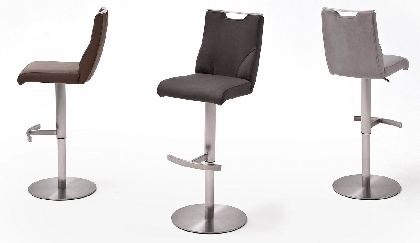 MCA furniture Bistrostuhl GIULIA Barstuhl Tresenstuhl Tresenhocker, Barhocker,Bistrohocker,Barstuhl,drehbar,Sitzhöhe 53-78cm,mit Lehne MCA furniture Bistrostuhl GIULIA Barstuhl Tresenstuhl Tresenhocker, Barhocker,Bistrohocker,Barstuhl,drehbar,Sitzhöhe 53-78cm,mit Lehne von MCA furniture