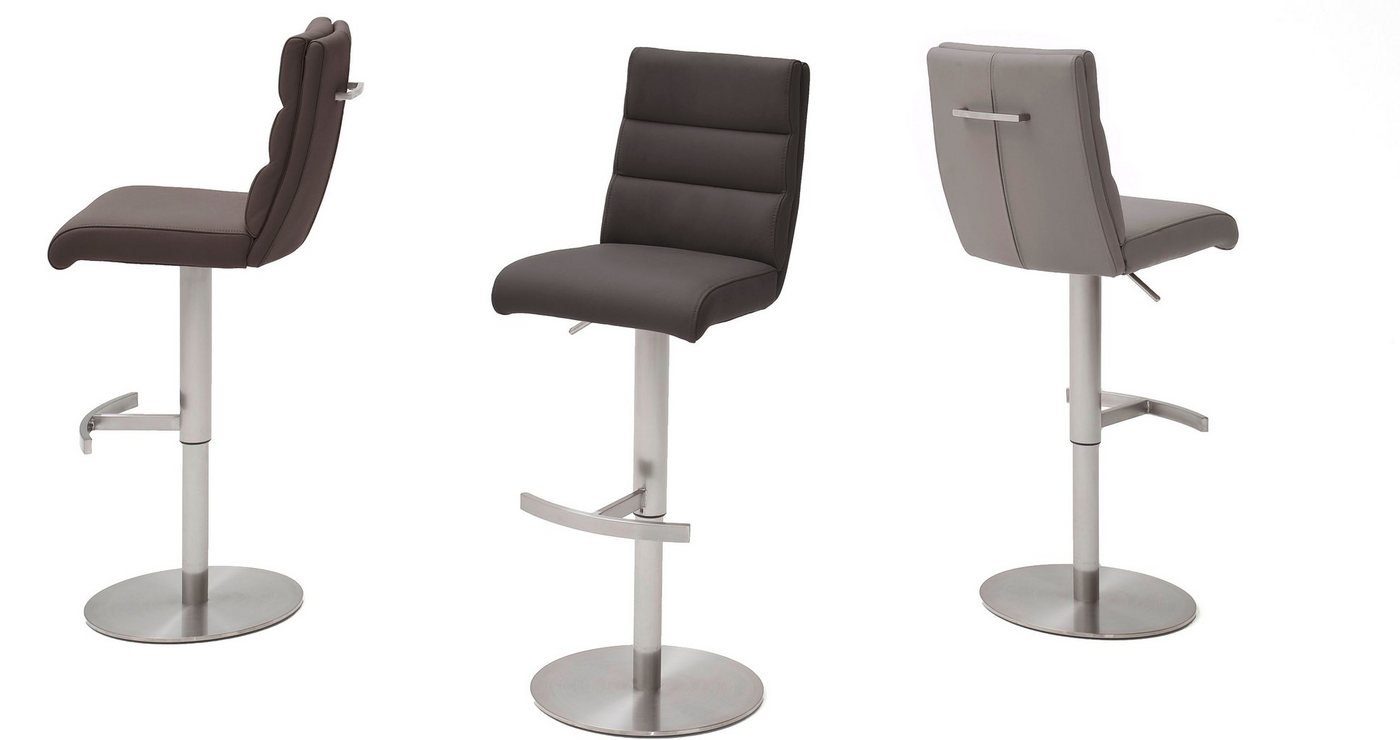 MCA furniture Bistrostuhl GIULIA Barstuhl Tresenstuhl Tresenhocker, Barhocker,Bistrohocker,Barstuhl,drehbar,Sitzhöhe 53-78cm,mit Lehne MCA furniture Bistrostuhl GIULIA Barstuhl Tresenstuhl Tresenhocker, Barhocker,Bistrohocker,Barstuhl,drehbar,Sitzhöhe 53-78cm,mit Lehne von MCA furniture