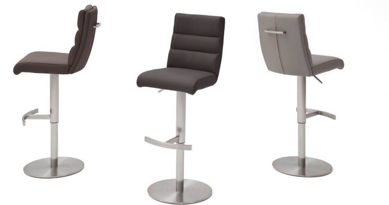 MCA furniture Bistrostuhl GIULIA Barstuhl Tresenstuhl Tresenhocker, Barhocker,Bistrohocker,Barstuhl,drehbar,Sitzhöhe 53-78cm,mit Lehne MCA furniture Bistrostuhl GIULIA Barstuhl Tresenstuhl Tresenhocker, Barhocker,Bistrohocker,Barstuhl,drehbar,Sitzhöhe 53-78cm,mit Lehne von MCA furniture