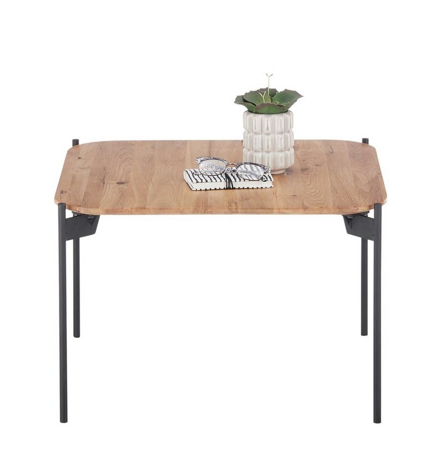 MCA furniture Couchtisch Couchtisch Alto, Eiche massiv / schwarz, verschiedene Größen (no-Set) von MCA furniture
