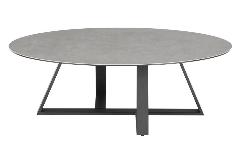 MCA furniture Couchtisch Couchtisch Elbing, grau / schwarz (no-Set), Breite 120 cm, Tischlatte aus Keramik von MCA furniture