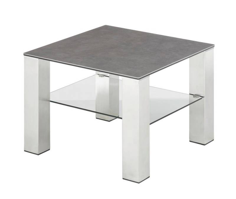 MCA furniture Couchtisch Couchtisch Puno, 60 x 43 x 60 (no-Set), Breite 60 cm,Tischplatte aus Glas von MCA furniture