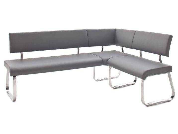 MCA furniture Eckbank 200 x 86 x 60 cm (B/H/T), grau von MCA-furniture