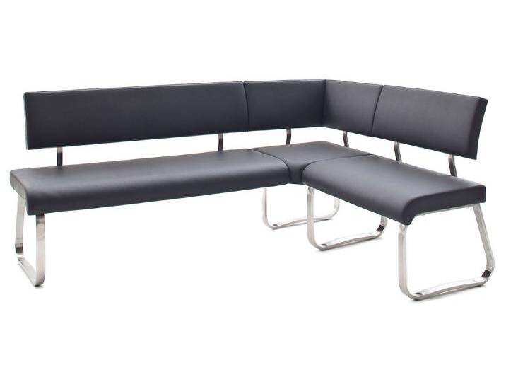 MCA furniture Eckbank 200 x 86 x 60 cm (B/H/T), schwarz von MCA-furniture