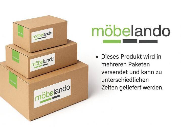 MCA furniture Eckbank 200 x 86 x 60 cm (B/H/T), weiß von MCA-furniture