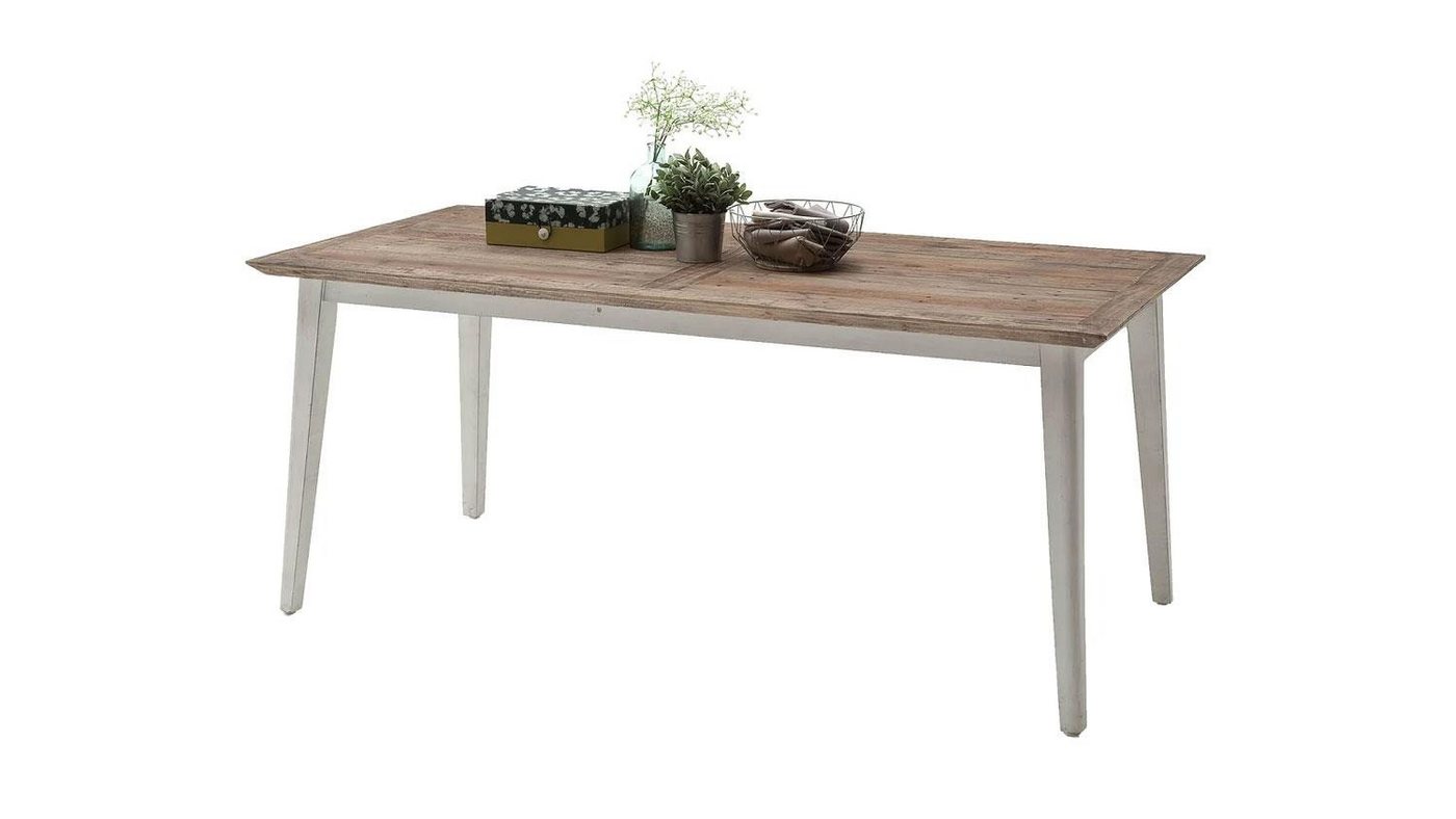 MCA furniture Esstisch Esstisch Maurus Kiefer massiv Gestell antik weiß 200x100 cm MCA furniture Esstisch Esstisch Maurus Kiefer massiv Gestell antik weiß 200x100 cm von MCA furniture