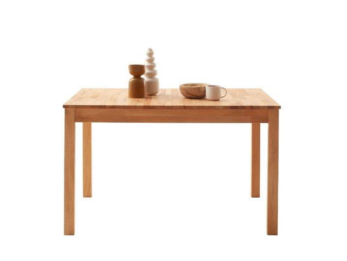 MCA furniture Esstisch Esszimmertisch Basco, 125X80, Kernbuche massiv (no-Set), braun von MCA-furniture