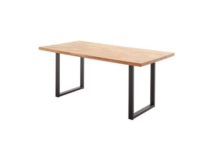 MCA furniture Esstisch ZEBALLOS, Braun, Schwarz, Zerreiche massiv, Metallgestell, B 180 x H 75 x T 90 cm, braun schwarz MCA furniture Esstisch ZEBALLOS, Braun, Schwarz, Zerreiche massiv, Metallgestell, B 180 x H 75 x T 90 cm, braun schwarz von MCA-furniture