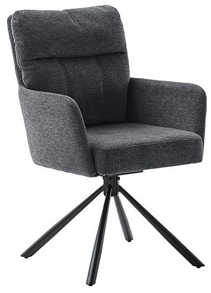 MCA furniture Esszimmerstuhl, (2er-Set), drehbar 180°, Taschenfederkern, Sitzhöhe ca. 50 cm von MCA furniture