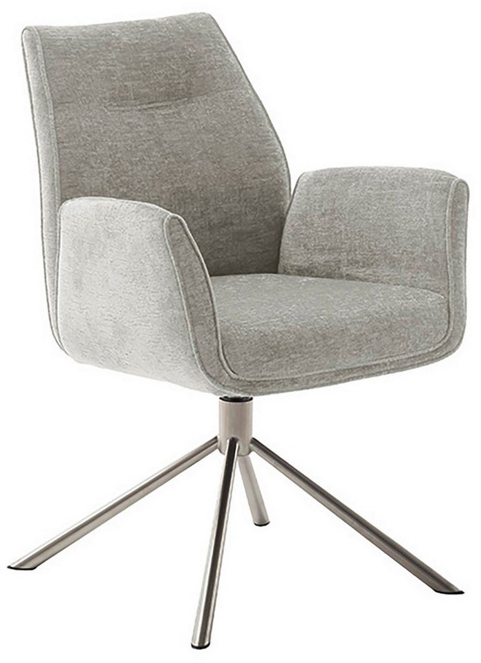 MCA furniture Esszimmerstuhl, (2er-Set), drehbar 360°, Belastbarkeit 120 kg, Sitzhöhe ca. 50 cm von MCA furniture