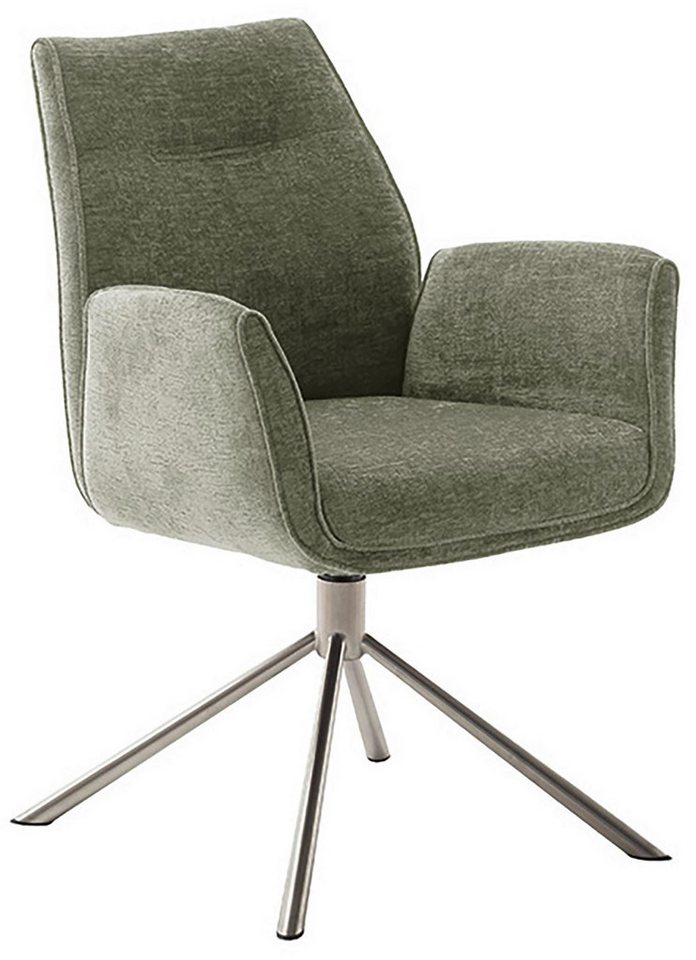 MCA furniture Esszimmerstuhl, (2er-Set), drehbar 360°, Belastbarkeit 120 kg, Sitzhöhe ca. 50 cm von MCA furniture