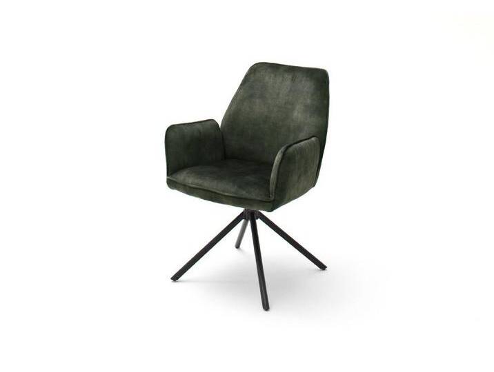 MCA furniture Esszimmerstuhl, grün, Sitz drehbar um 180° mit Nivellierung, grün von MCA-furniture
