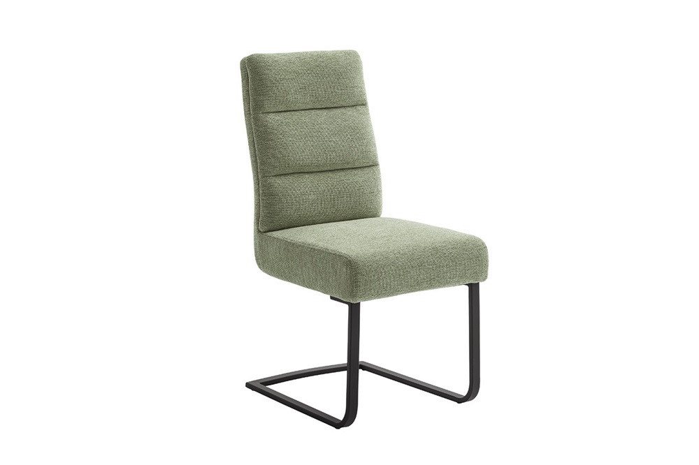 MCA furniture Esszimmerstuhl 2er Set Freischwinger Stuhl Limassol, olive (2er-Set) von MCA furniture