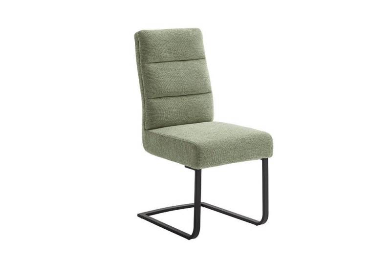 MCA furniture Esszimmerstuhl 2er Set Freischwinger Stuhl Limassol, olive (2er-Set) von MCA furniture