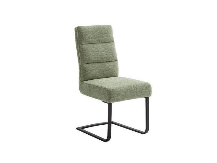 MCA furniture Esszimmerstuhl 2er Set Freischwinger Stuhl Limassol, olive (2er-Set) von MCA-furniture