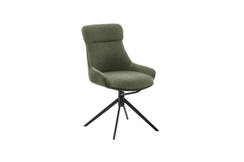 MCA furniture Esszimmerstuhl 2er Set Stuhl Pelion, drehbar, olive (2er-Set) von MCA furniture