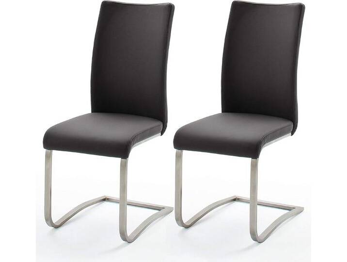 MCA furniture Esszimmerstuhl 43 x 103 x 52 cm (B/H/T) (2er Set), schwarz von MCA-furniture