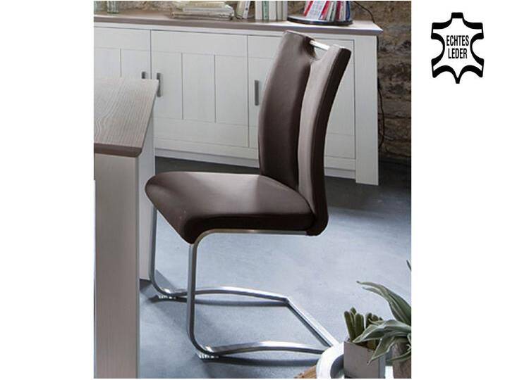MCA furniture Esszimmerstuhl 45 x 102 x 58 cm (B/H/T) (2-er Set, 2 St), braun von MCA-furniture
