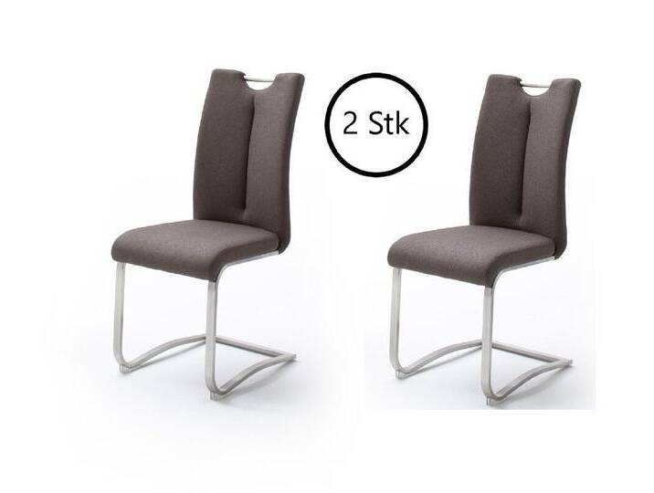 MCA furniture Esszimmerstuhl 45 x 102 x 58 cm (B/H/T) (2-er Set, 2 St), braun von MCA-furniture