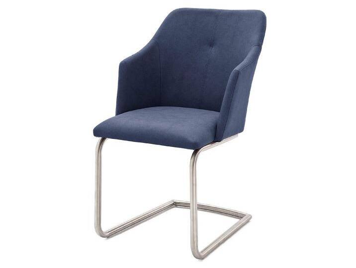 MCA furniture Esszimmerstuhl 54 x 88 x 62 cm (B/H/T) (2-er Set), blau von MCA-furniture
