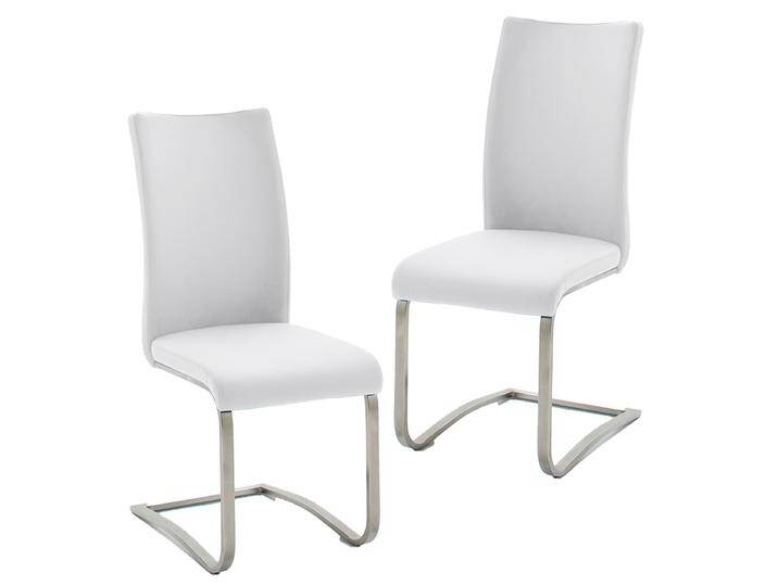 MCA furniture Esszimmerstuhl Arco II Bezug Leder weiß 2er-Set Art.Nr. ARCO2ELW Gestell Flachrohr Edelstahl gebürstet Schwingstuhl online kaufen MCA furniture Esszimmerstuhl Arco II Bezug Leder weiß 2er-Set Art.Nr. ARCO2ELW Gestell Flachrohr Edelstahl gebürstet Schwingstuhl online kaufen von MCA-furniture