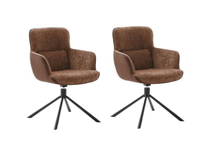 MCA furniture Esszimmerstuhl drehbar Tura TU2S76RB im 2er Set Bezug innen Strukturgewebe rostbraun Bezug außen Leder rostbraun *** am Lager *** MCA furniture Esszimmerstuhl drehbar Tura TU2S76RB im 2er Set Bezug innen Strukturgewebe rostbraun Bezug außen Leder rostbraun *** am Lager *** von MCA-furniture