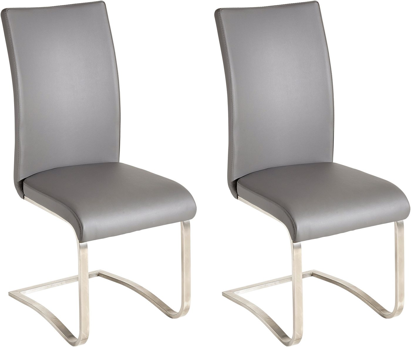 MCA furniture Freischwinger Arco (Set, 2 St), 2er-, 4er-, 6er-Set, Stuhl belastbar bis 130 Kg von MCA furniture