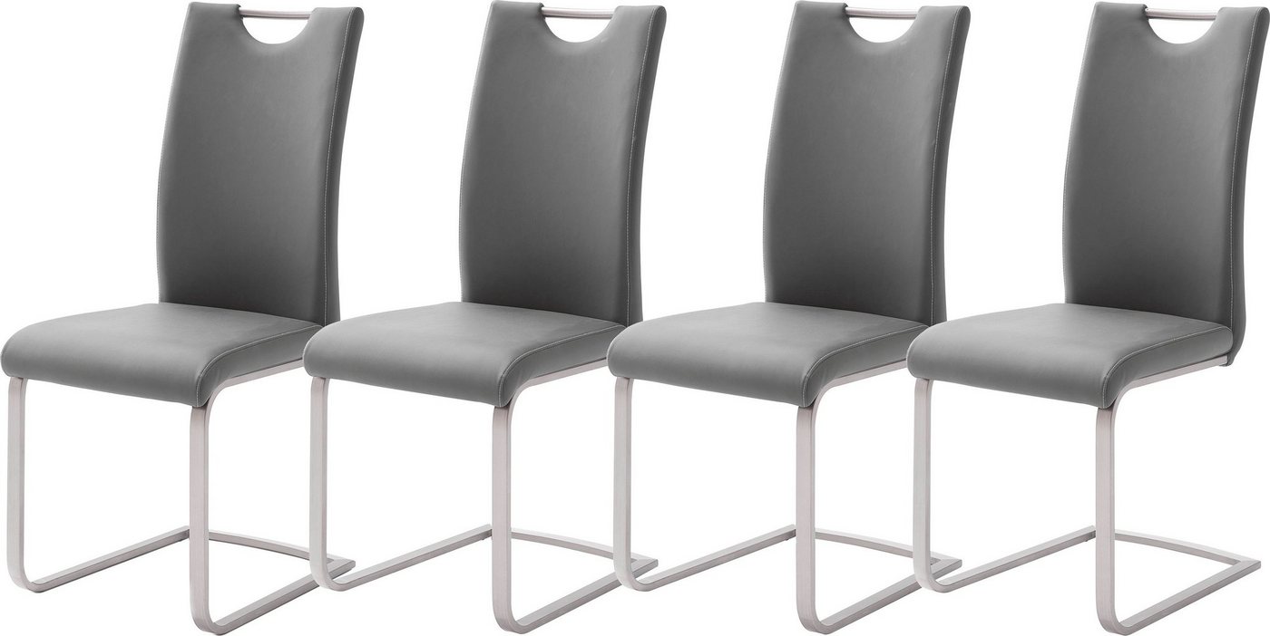MCA furniture Freischwinger Paulo (Set, 4 St), Stuhl belastbar bis 120 kg von MCA furniture