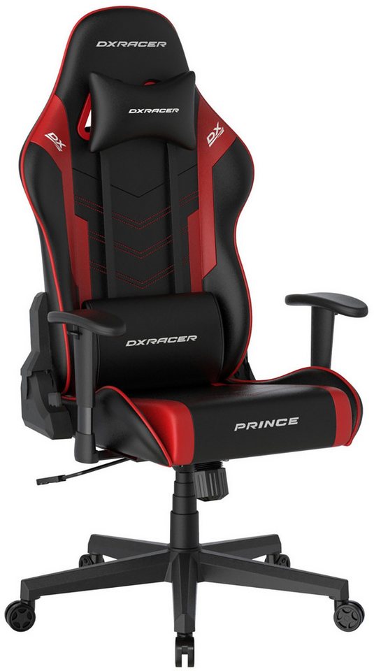 MCA furniture Gaming-Stuhl DX Racer Prince Gamingchair (Set, 1 St), Gaming,Racing,Design,Lordose,Kissen,Armlehne,drehbar,verstellbar von MCA furniture