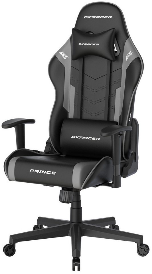 MCA furniture Gaming-Stuhl DX Racer Prince Gamingchair (Set, 1 St), Gaming,Racing,Design,Lordose,Kissen,Armlehne,drehbar,verstellbar von MCA furniture