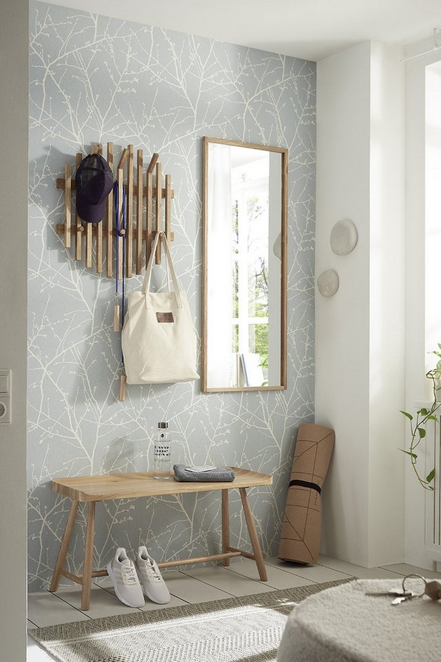 MCA furniture Garderoben-Set in naturfarben, Eiche massiv geölt - 95x45x35cm (BxHxT), (3-St) von MCA furniture