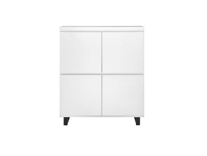 MCA furniture Highboard in modern white, HWP - 111x130x40cm (BxHxT) von MCA-furniture