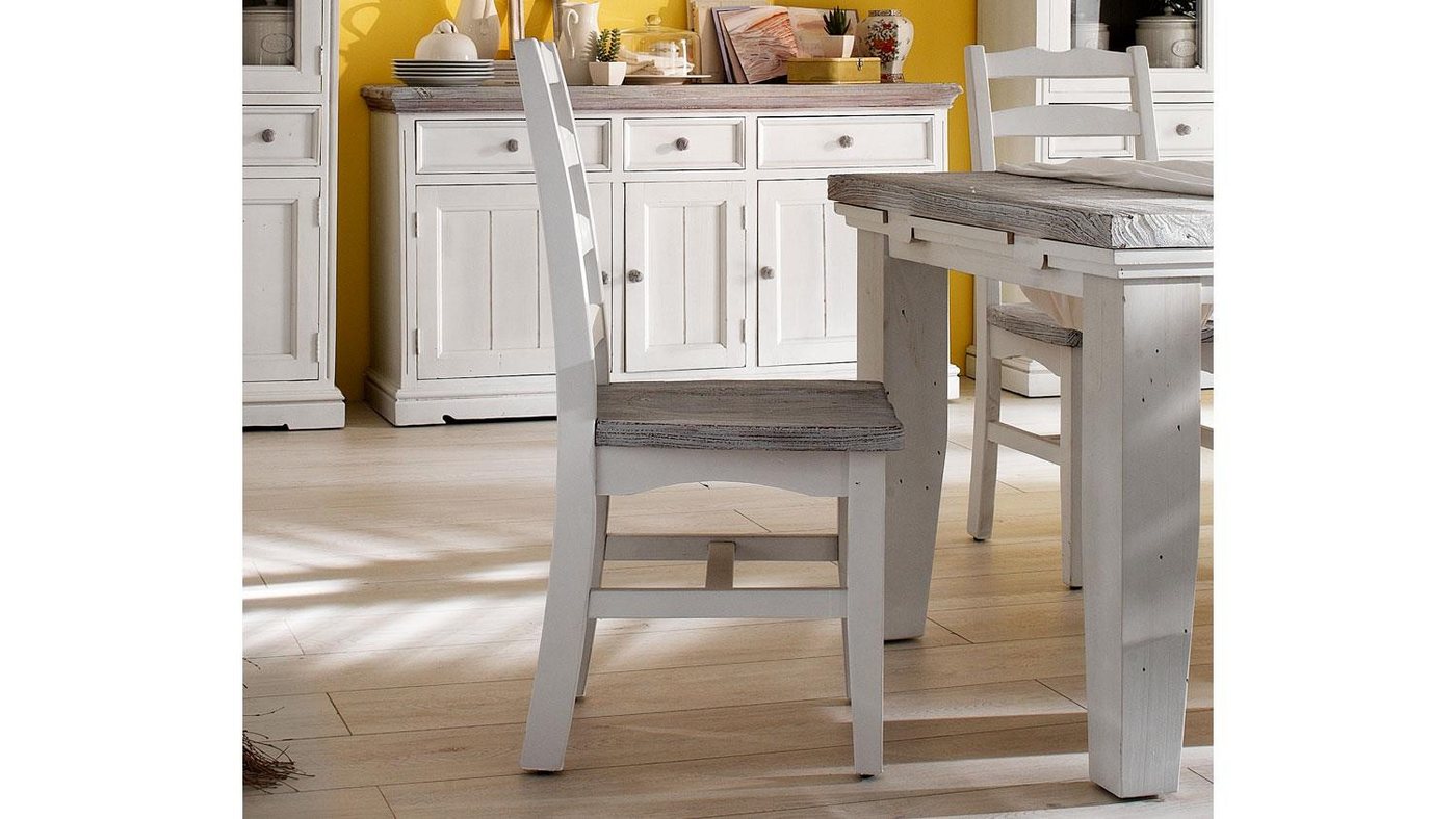 MCA furniture Holzstuhl 6er Set Stuhl Opus Kiefer massiv vintage used Look Landhaus MCA furniture Holzstuhl 6er Set Stuhl Opus Kiefer massiv vintage used Look Landhaus von MCA furniture