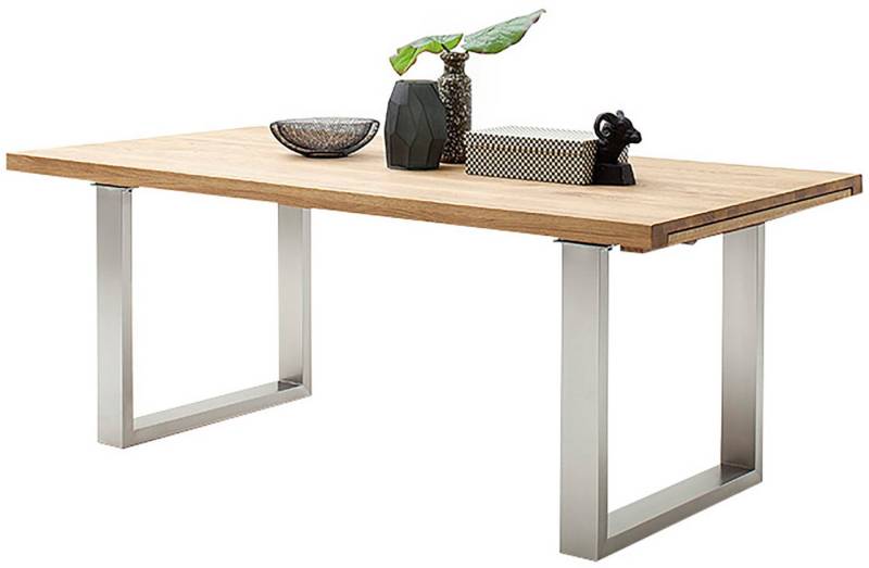 MCA furniture Kulissen-Esstisch Dayton Esstisch Kufentisch, Synchronauszug,ausziehbar,eiche,massiv,extra lang,XXL,belastbar 50 kg MCA furniture Kulissen-Esstisch Dayton Esstisch Kufentisch, Synchronauszug,ausziehbar,eiche,massiv,extra lang,XXL,belastbar 50 kg von MCA furniture