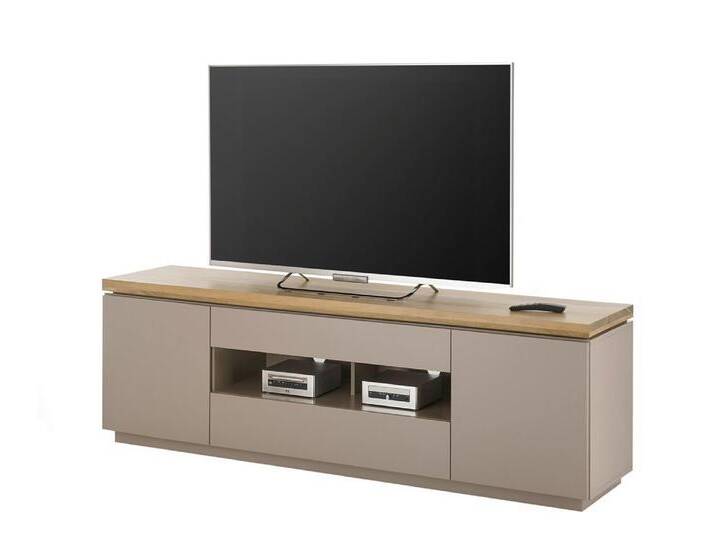 MCA furniture Lowboard TV-Board Palamos, Akazie massiv, warmgrau, 173x57x40, grau MCA furniture Lowboard TV-Board Palamos, Akazie massiv, warmgrau, 173x57x40, grau von MCA-furniture