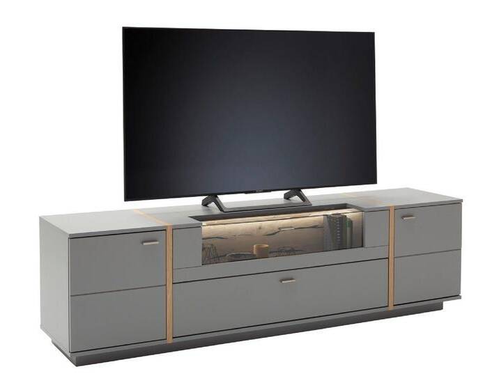 MCA furniture Lowboard TV-Board Sevilla, Arktis grau, ohne Beleuchtung, grau von MCA-furniture