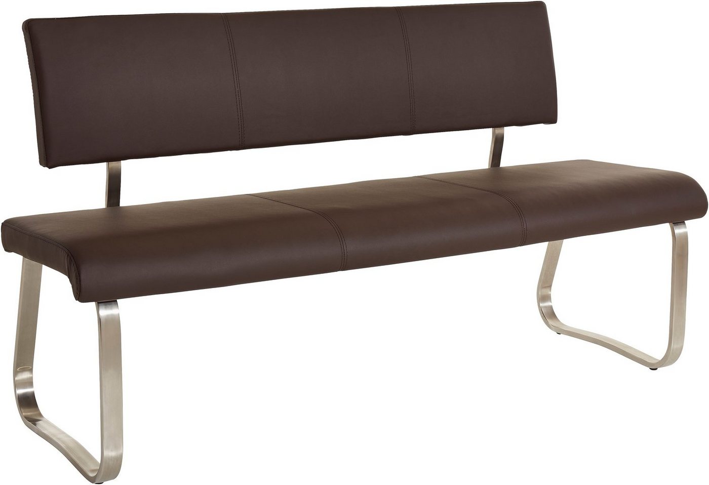 MCA furniture Polsterbank Arco (1-St), belastbar bis 280 kg, Kunstleder, in verschiedenen Breiten von MCA furniture