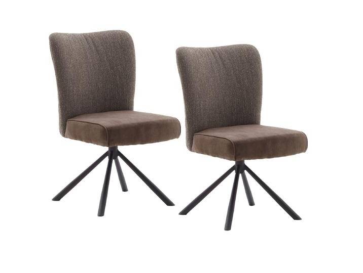 MCA furniture Polsterstuhl Santiago Sitzschale A Materialmix Bezug in 4 Farben Luxus-Komfortsitz 4-Fuß-Gestell schwarz Stühle im 2er Set MCA furniture Polsterstuhl Santiago Sitzschale A Materialmix Bezug in 4 Farben Luxus-Komfortsitz 4-Fuß-Gestell schwarz Stühle im 2er Set von MCA-furniture