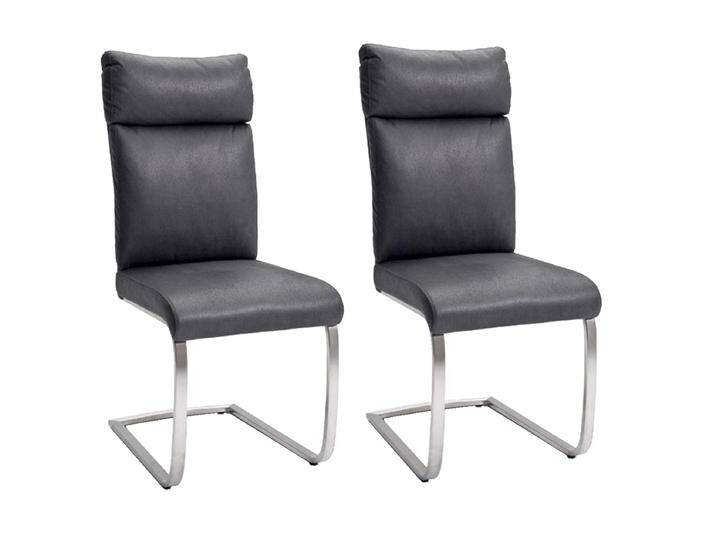 MCA furniture Rabea Esszimmerstuhl RABE16GX im 2er Set Bezug im Antiklook grau Edelstahlgestell bis 130 kg belastbar MCA furniture Rabea Esszimmerstuhl RABE16GX im 2er Set Bezug im Antiklook grau Edelstahlgestell bis 130 kg belastbar von MCA-furniture