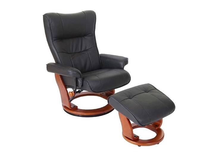 MCA furniture Relaxsessel Edmonton, Dicke Polsterung, Inkl. gepolstertem Fußhocker, Markenware von MCA, schwarz, schwarz, honigfarben MCA furniture Relaxsessel Edmonton, Dicke Polsterung, Inkl. gepolstertem Fußhocker, Markenware von MCA, schwarz, schwarz, honigfarben von MCA-furniture
