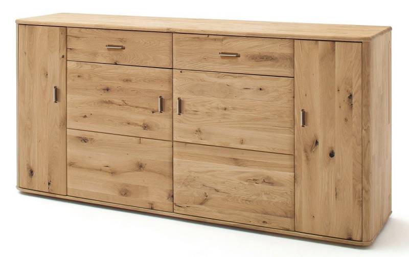 MCA furniture Sideboard Sideboard Ravello 2, Balkeneiche Bianco von MCA furniture