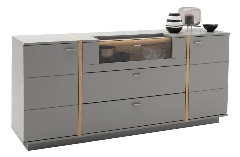 MCA furniture Sideboard Sideboard Sevilla, Arktis grau, ohne Beleuchtung von MCA furniture