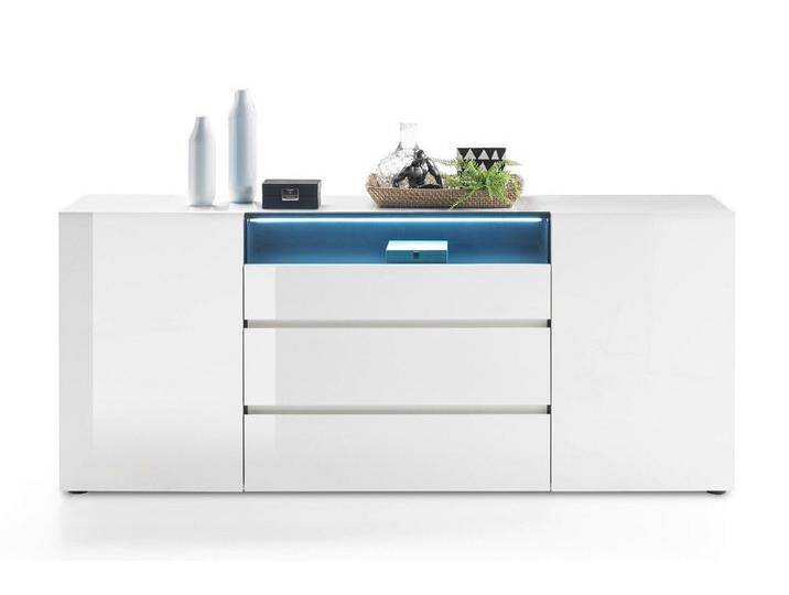 MCA furniture Sideboard Sideboard Vicenza, weiß Hochglanz, weiß von MCA-furniture