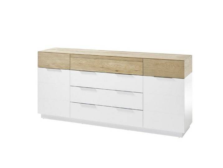 MCA furniture Sideboard aus Holzwerkstoff, Holz in weiß, holzfarben (BxHxT: 182x83x40 cm) von MCA-furniture